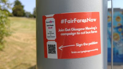 Fair Fares Now Sticker